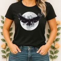 Raven Moon Women's T-Shirt thumb 2