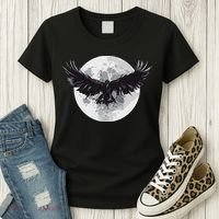 Raven Moon Women's T-Shirt thumb 3