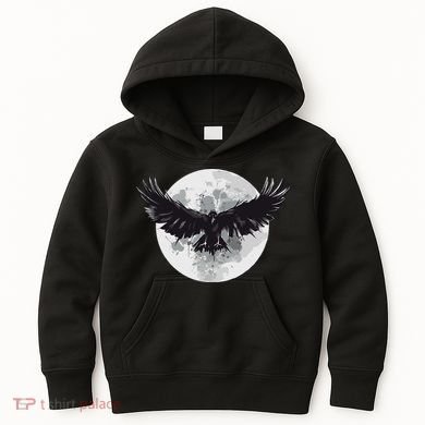 Raven Moon Kids Hoodie