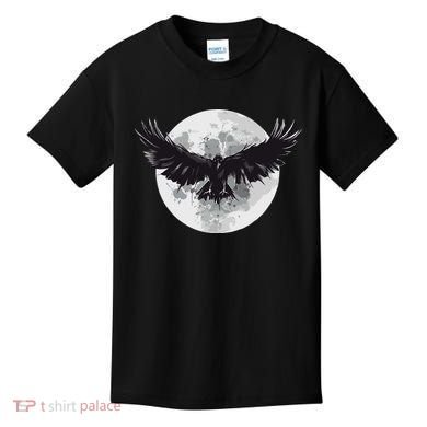 Raven Moon Kids T-Shirt