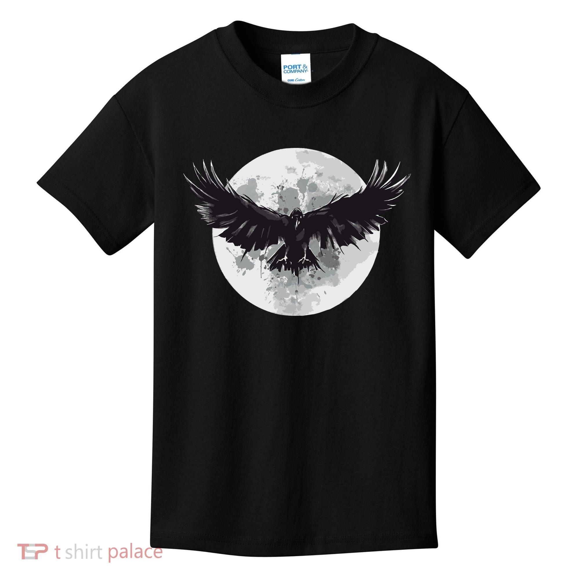 Raven Moon Kids T-Shirt