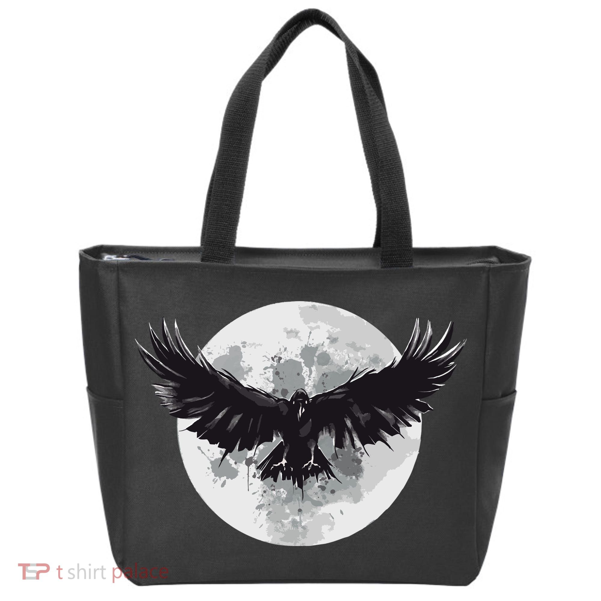Raven Moon Tote Bag