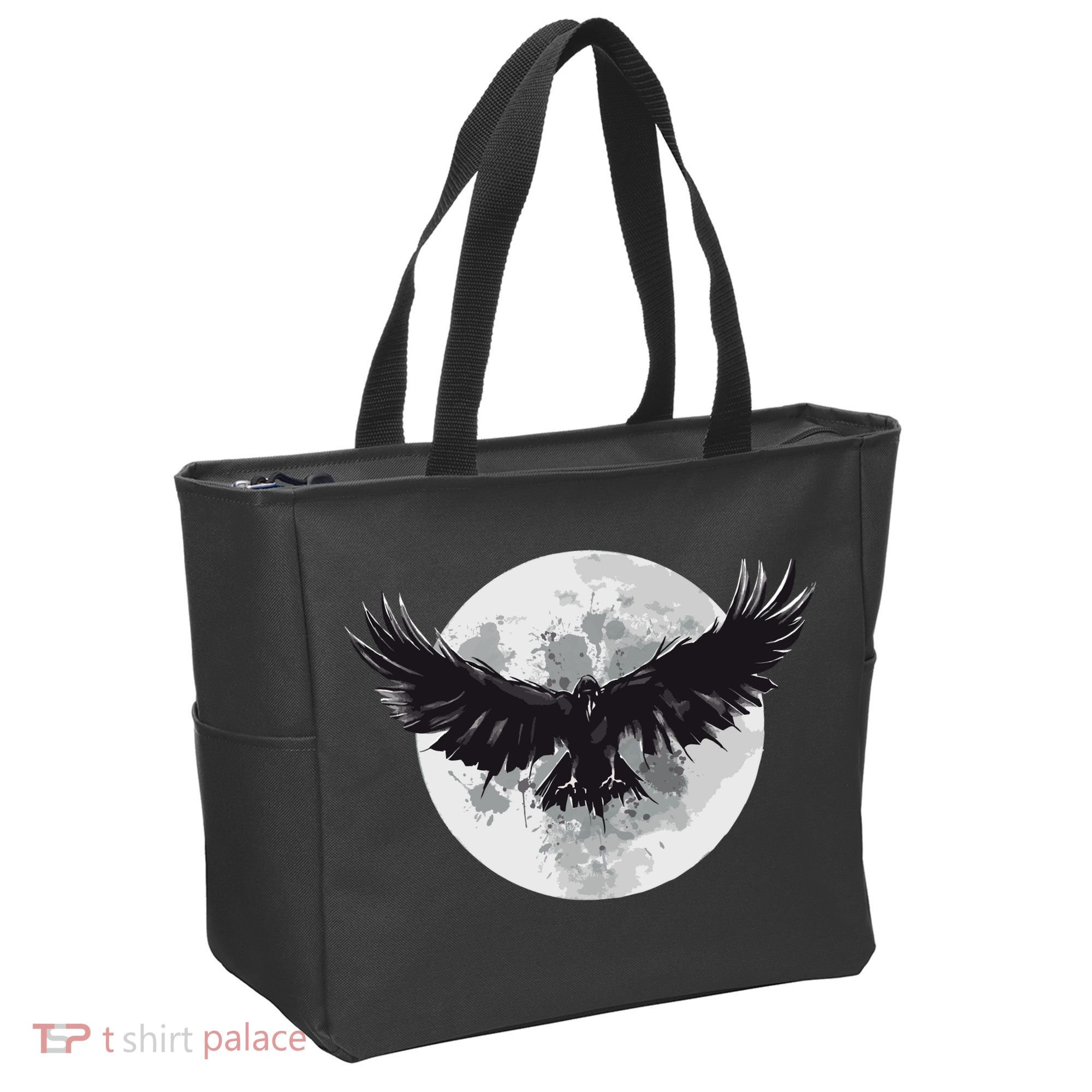 Raven Moon Tote Bag