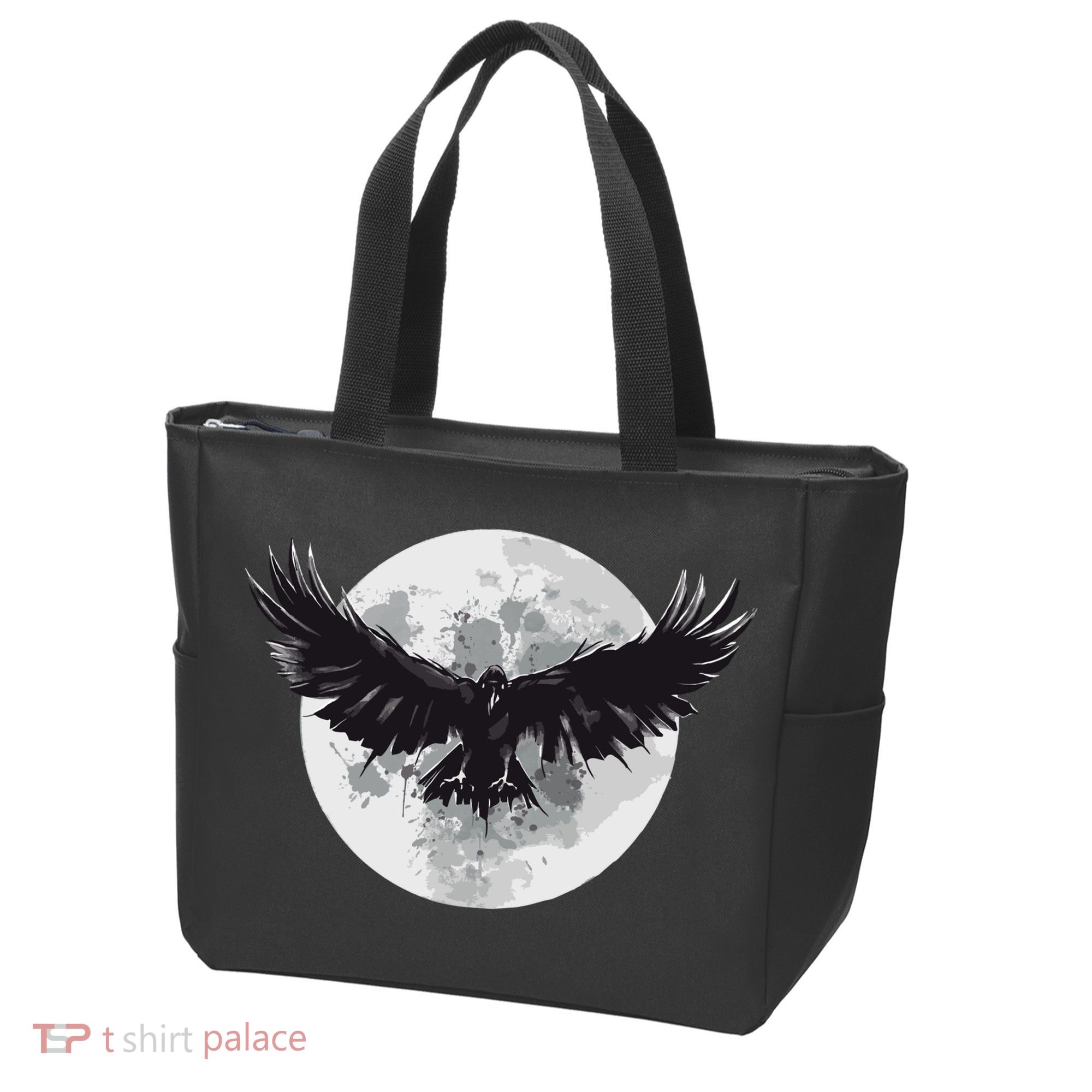 Raven Moon Tote Bag