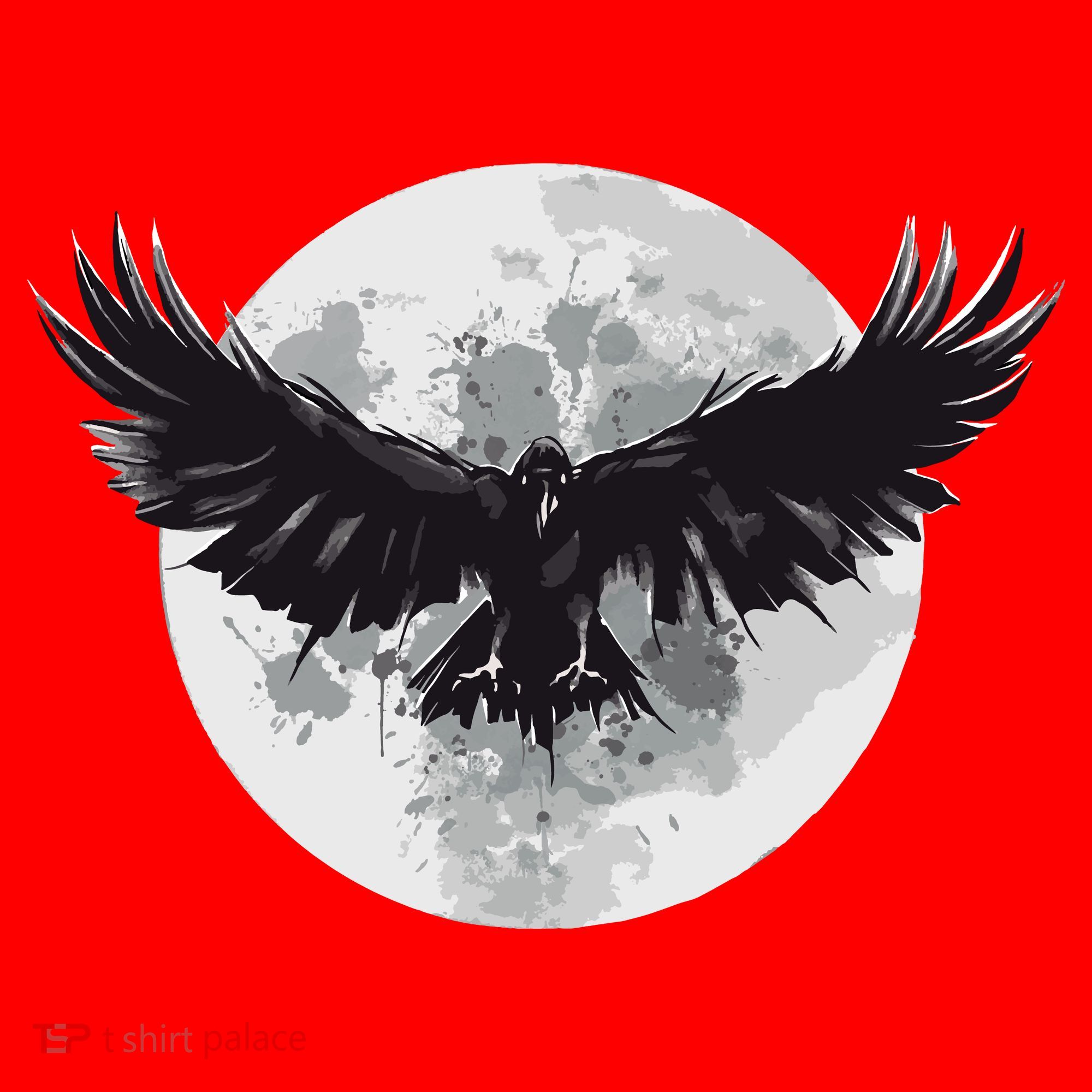 Raven Moon Santa Hat