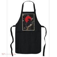 Red Moon Raven Graphic Black Crow Apron thumb 0