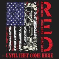 R.E.D. Military Remember Everyone Deployed Usa Flag Tumbler thumb 3