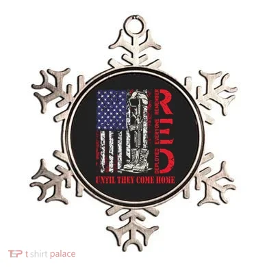 R.E.D. Military Remember Everyone Deployed Usa Flag Ornament