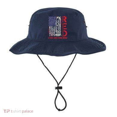 R.E.D. Military Remember Everyone Deployed Usa Flag Bucket Hat
