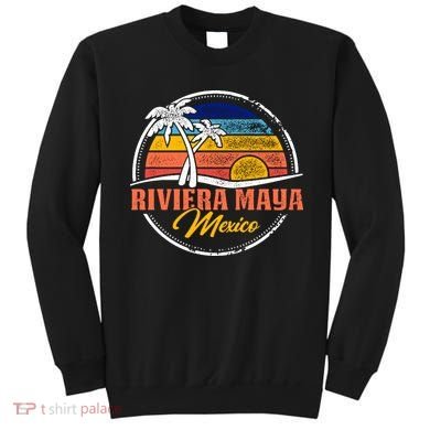 Riviera Maya Retro Sunset Sweatshirt