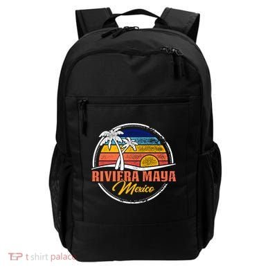 Riviera Maya Retro Sunset Backpack