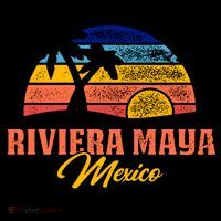 Riviera Maya Retro Sunset Coffee Mug thumb 5