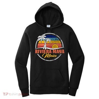 Riviera Maya Retro Sunset Women's Hoodie