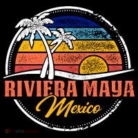 Riviera Maya Retro Sunset Women's Hoodie thumb 2