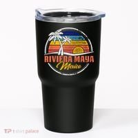 Riviera Maya Retro Sunset Tumbler thumb 0