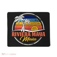 Riviera Maya Retro Sunset Mousepad thumb 0