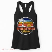 Riviera Maya Retro Sunset Women's Tank Top thumb 0