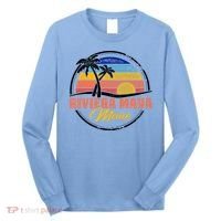 Riviera Maya Retro Sunset Long Sleeve Shirt thumb 0