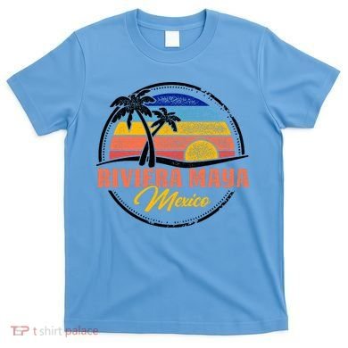 Riviera Maya Retro Sunset T-Shirt