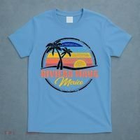 Riviera Maya Retro Sunset T-Shirt thumb 4
