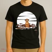 Retro Meerkat T-Shirt thumb 3