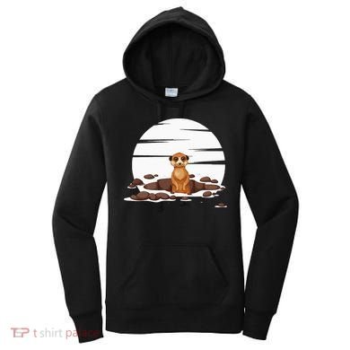Retro Meerkat Women's Hoodie