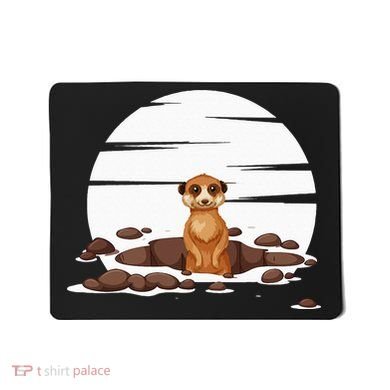 Retro Meerkat Mousepad
