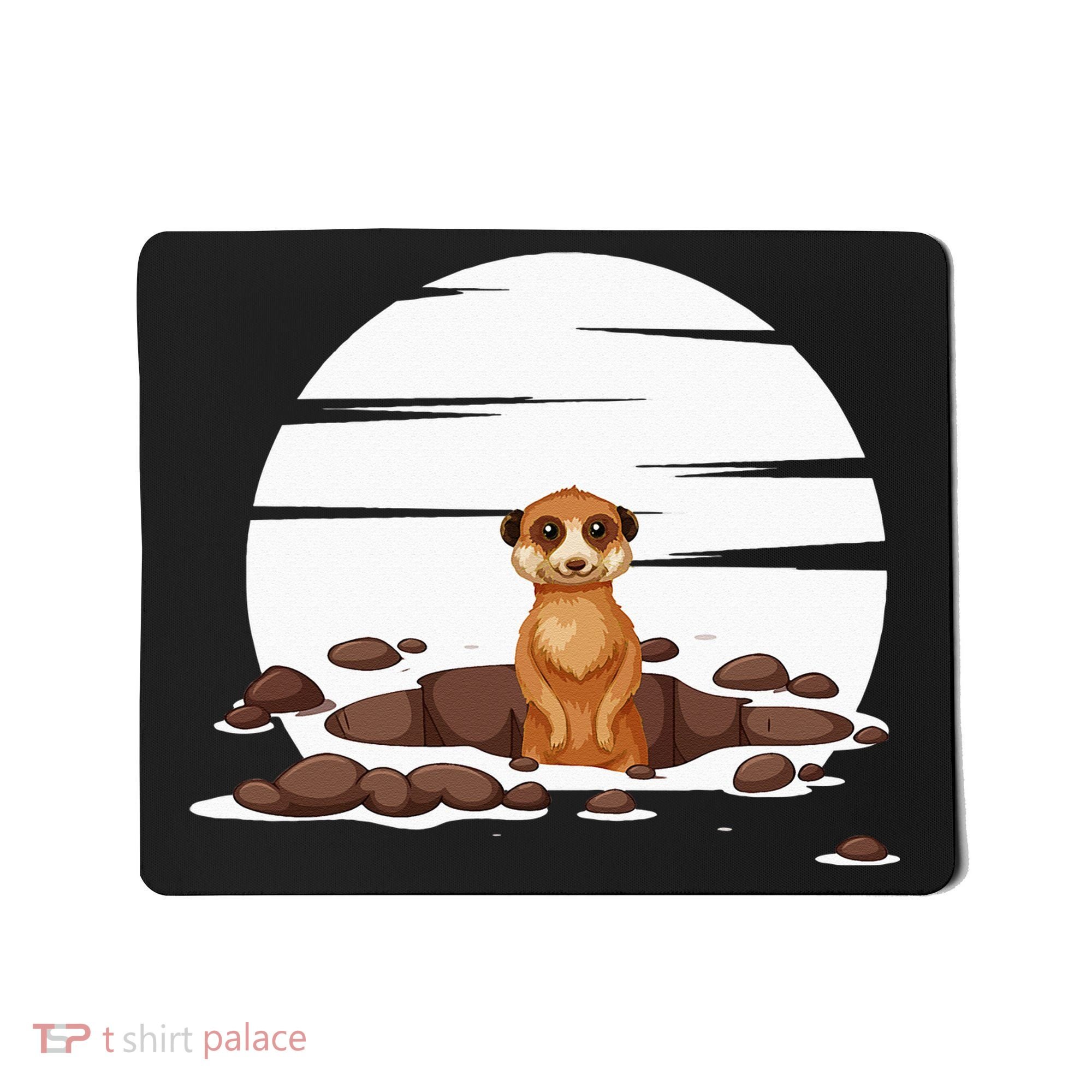 Retro Meerkat Mousepad