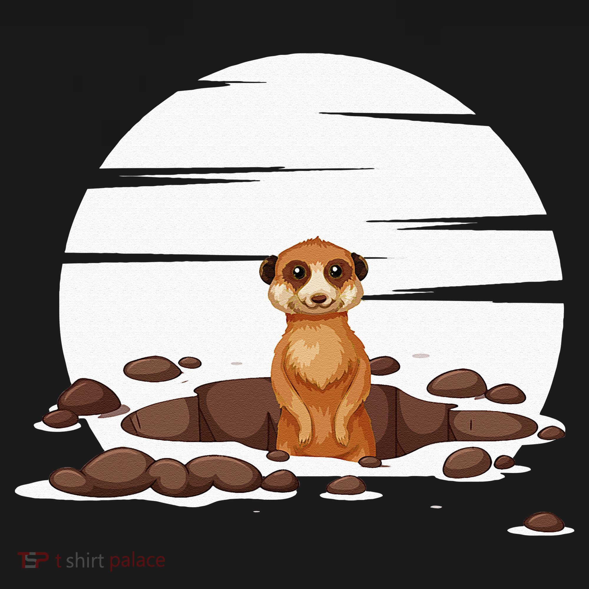 Retro Meerkat Ornament