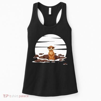 Retro Meerkat Women's Tank Top