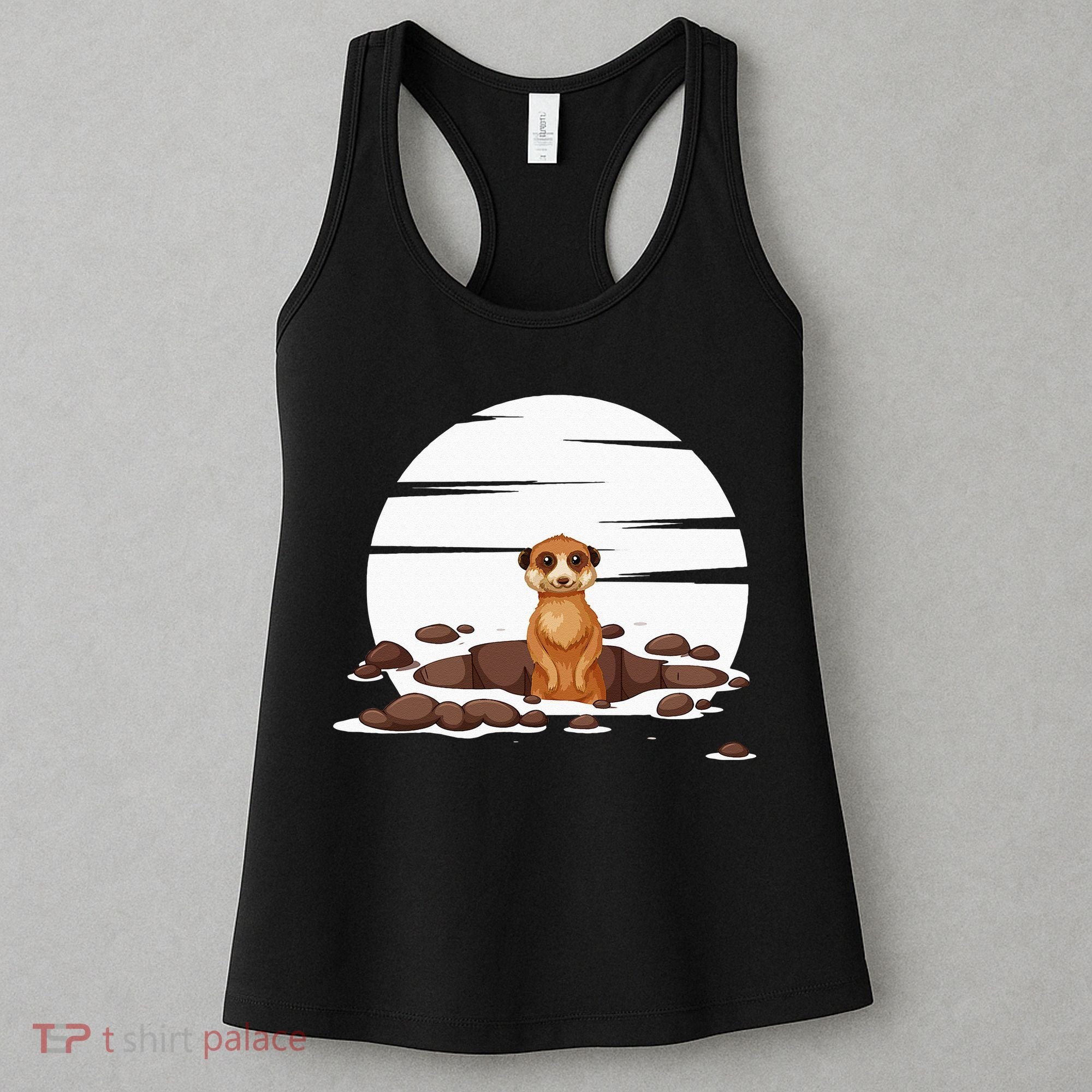 Retro Meerkat Women's Tank Top