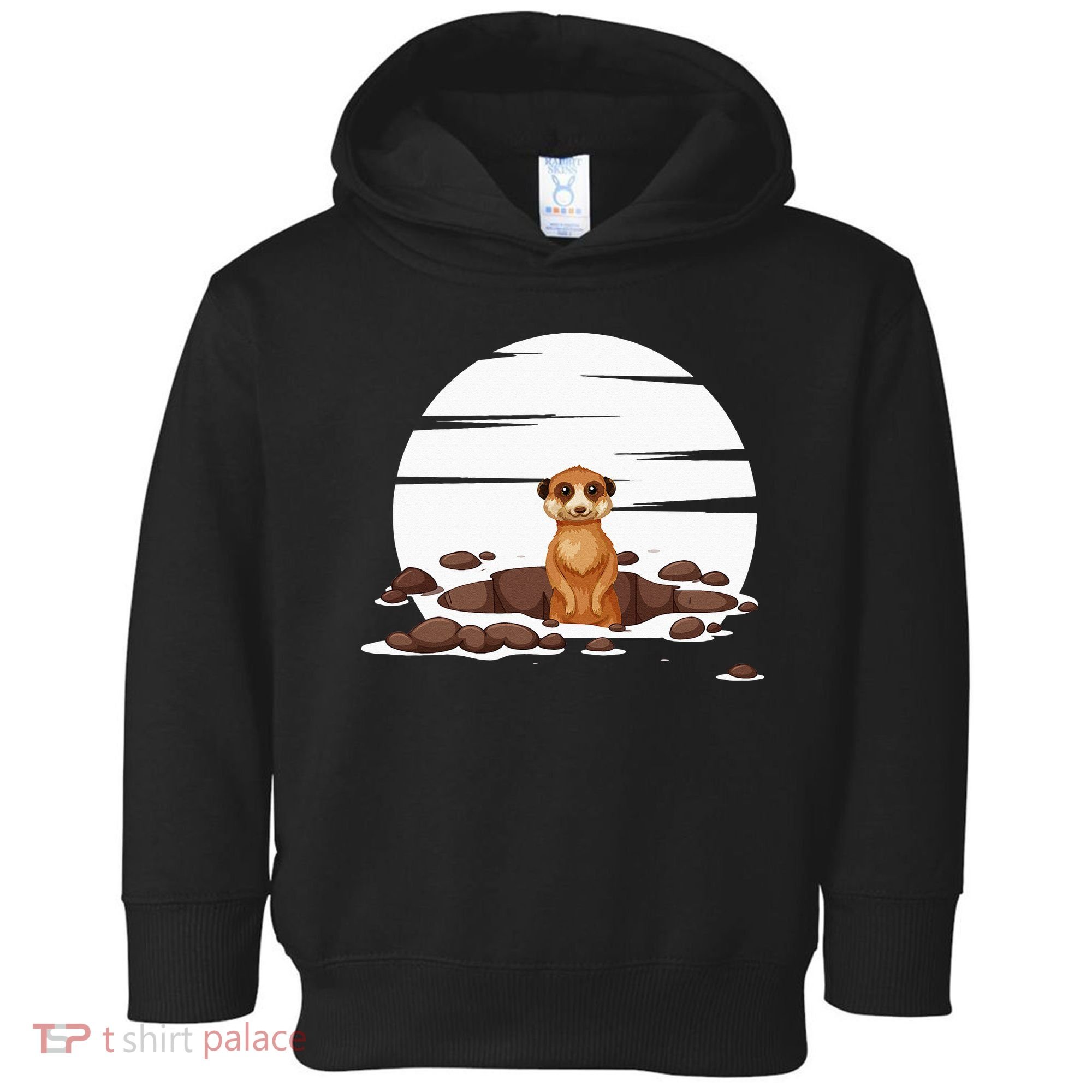 Retro Meerkat Toddler Hoodie