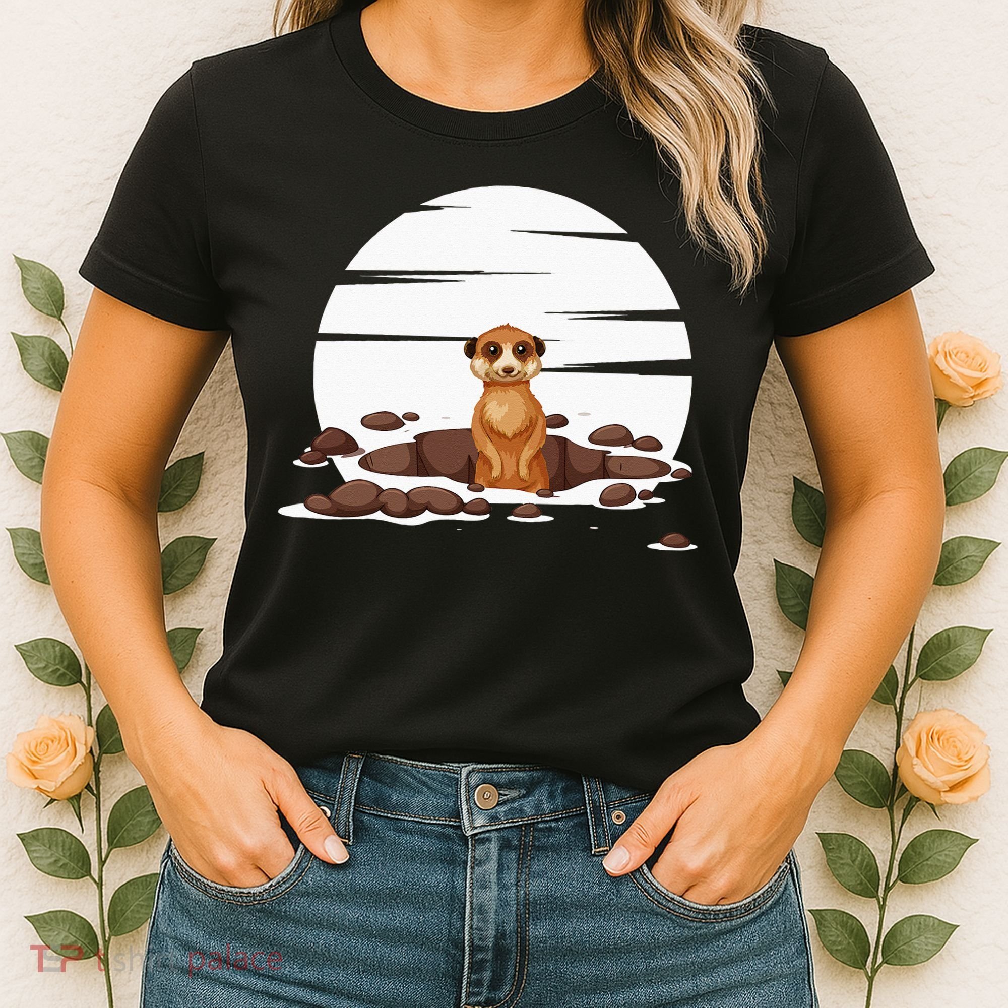 Retro Meerkat Women's T-Shirt