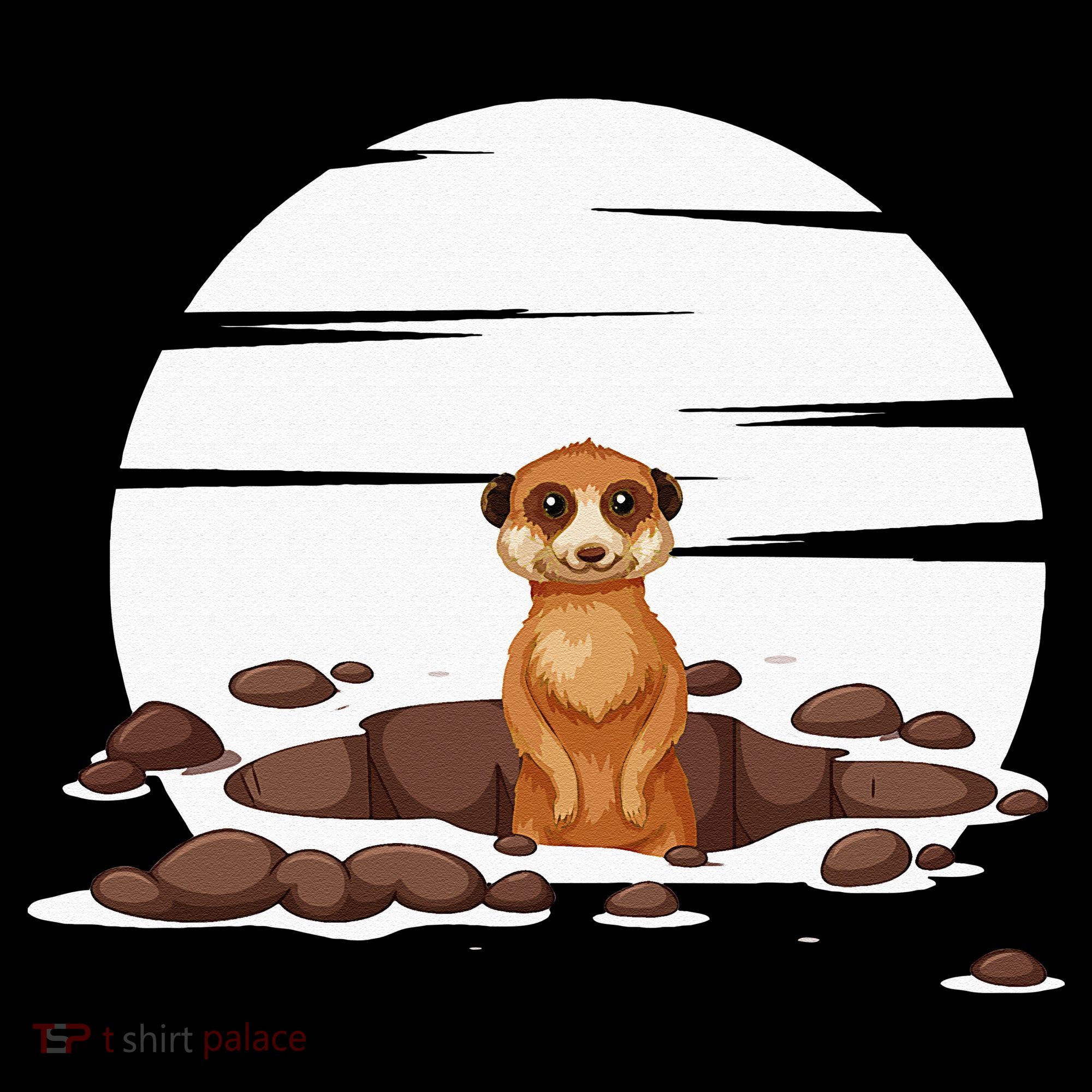 Retro Meerkat Kids Sweatshirt