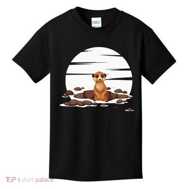 Retro Meerkat Kids T-Shirt