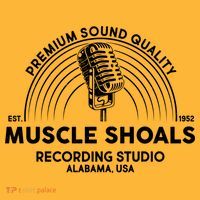 Retro Muscle Shoals Recording Studio Alabama USA Logo Sweatshirt thumb 2