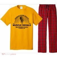 Retro Muscle Shoals Recording Studio Alabama USA Logo Pajama Set thumb 0
