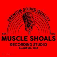 Retro Muscle Shoals Recording Studio Alabama Usa Logo Santa Hat thumb 1