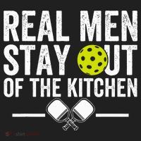 Real M.E.N Stay Out Of The Kitchen Pickleball Women's Sweatshirt thumb 2