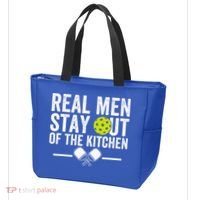 Real M.E.N Stay Out Of The Kitchen Pickleball Tote Bag thumb 3