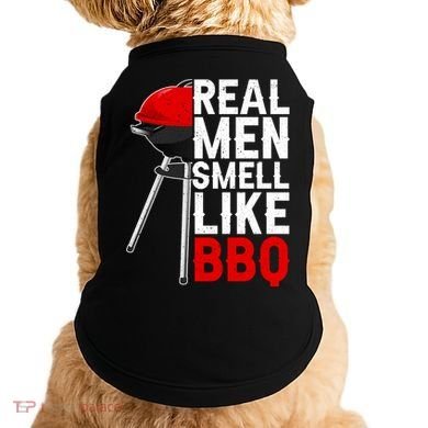 Real Men Smell Like BBQ Doggie Tank