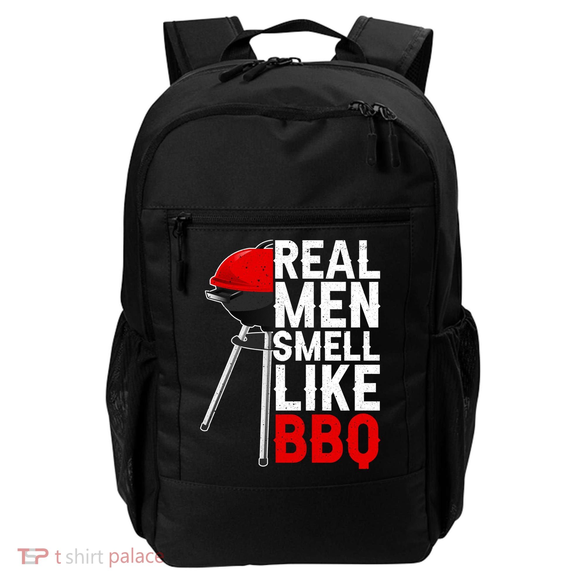 Real Men Smell Like BBQ Backpack
