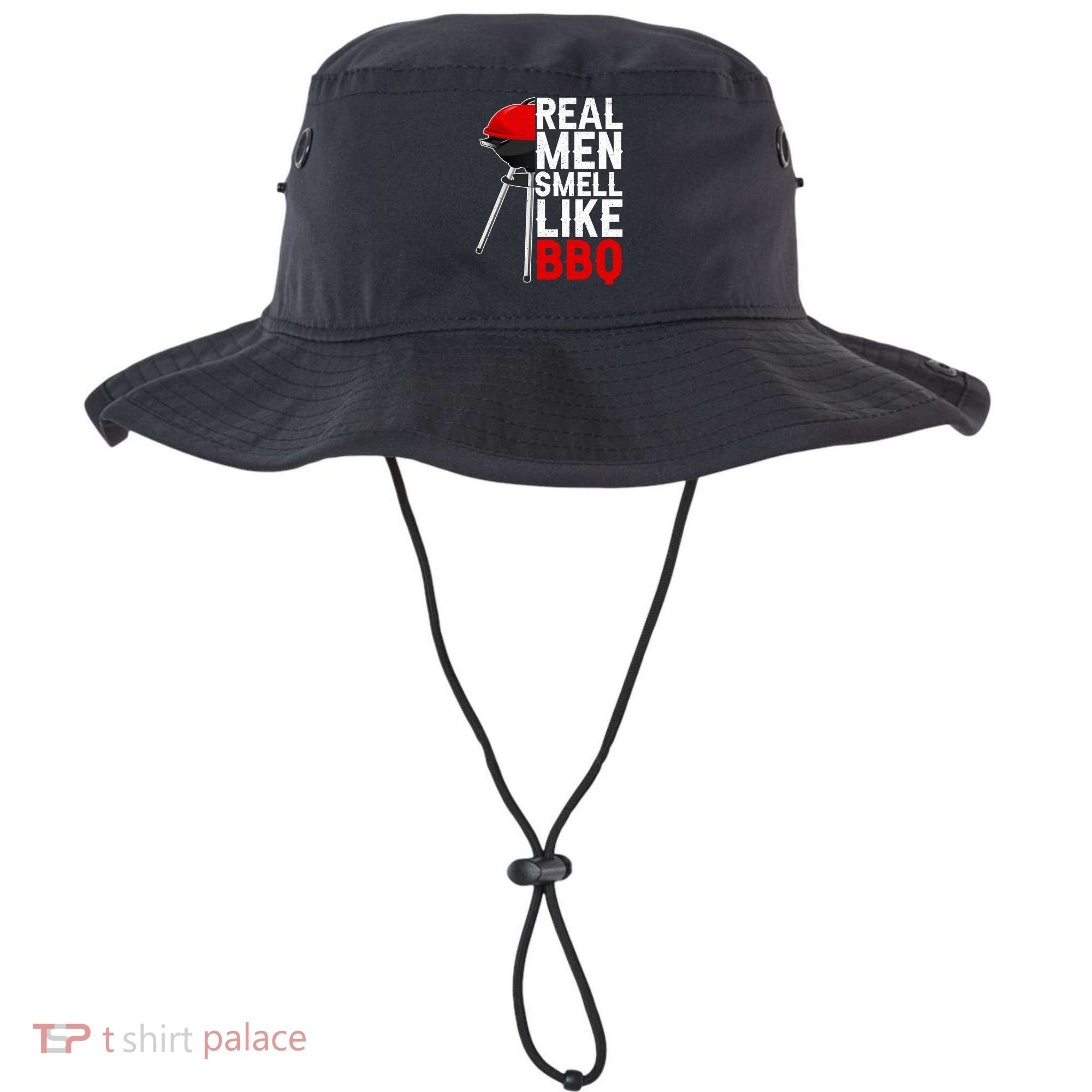 Real Men Smell Like BBQ Bucket Hat