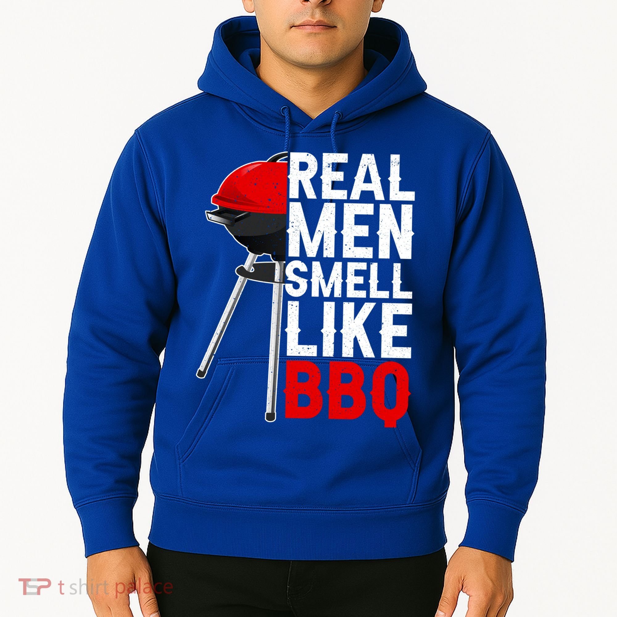 Real Men Smell Like BBQ Hoodie