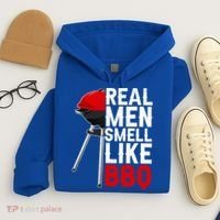 Real Men Smell Like BBQ Hoodie thumb 4