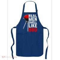 Real Men Smell Like BBQ Apron thumb 0