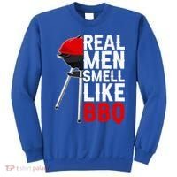 Real Men Smell Like BBQ Sweatshirt thumb 0