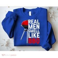 Real Men Smell Like BBQ Sweatshirt thumb 2