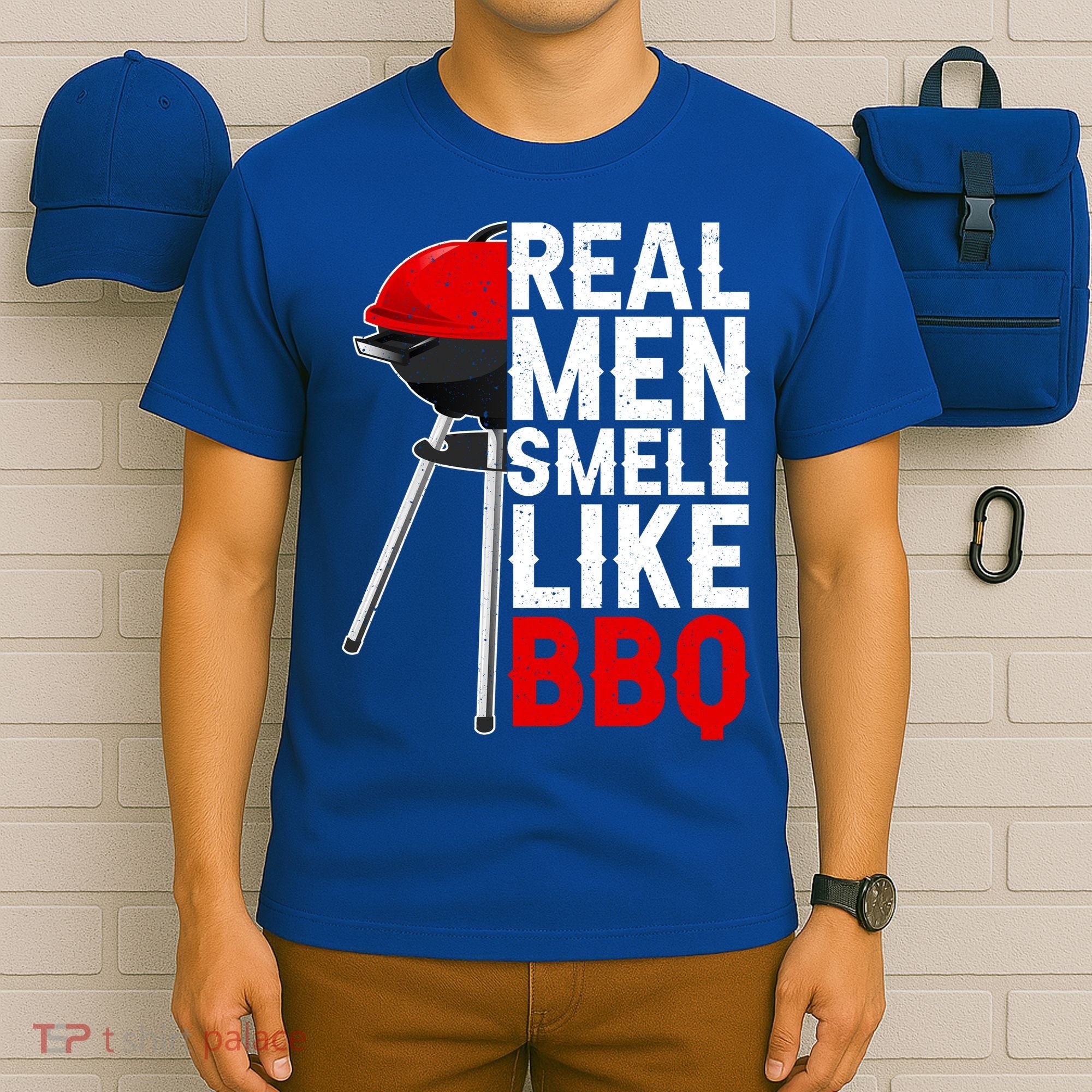 Real Men Smell Like BBQ T-Shirt
