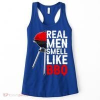 Real Men Smell Like BBQ Women's Tank Top thumb 0